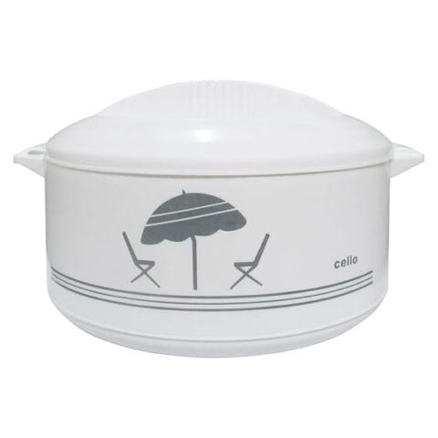 CELLO Stainless Steel Chef Hot Pot, Multicolour, 3.5 liter
