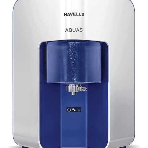 Havells AQUAS Water Purifier (White and Blue) - Effective RO+UF