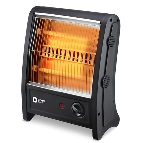 Orient Electric Quartz Room Heater 800W | Low Power Consumption, 1 Year Warranty
