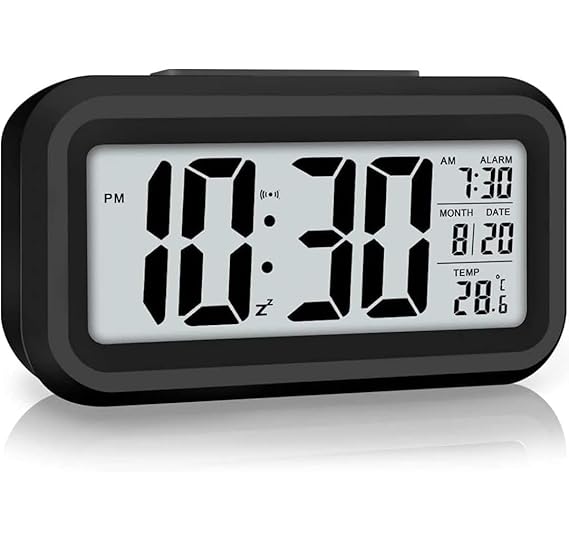 IDELLA Alarm Clock for Heavy Sleepers with Digital Display Timer