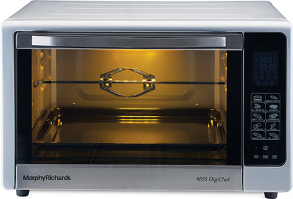 Morphy Richards 48-Litre Oven Toaster Grill (OTG) (48SS DIGICHEF, Silver)