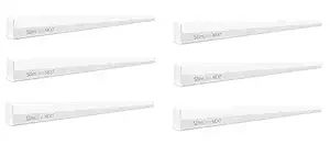 Philips 20W LED Warm White Tubelight, 6 Pc, (919515812616_6)