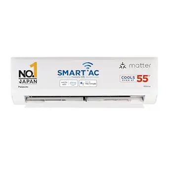 Panasonic 1.5 Ton 3 Star Wi-Fi Inverter Smart Split AC
