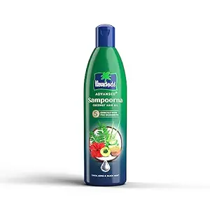 Parachute Advansed Sampoorna Coconut Hair Oil with 5 Herbs for Long Hair
