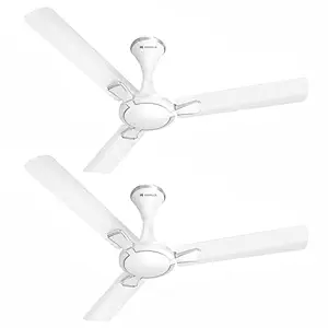 Havells 1200mm Milor Energy Saving Ceiling Fan (Pearl White, Pack of 2) for Energy Efficient