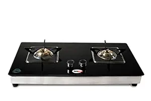 Hornbills 2 Burner Stainless Steel HOB Design Gas Stove LPG