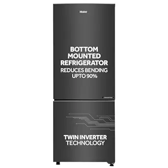 Haier 237 L, 3 Star, 8 In 1 Convertible Double Door Refrigerator