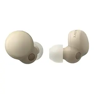 Sony LinkBuds S WF-LS900N Noise Cancellation Bluetooth Earbuds, TWS, Hi-Res Audio, Up to 23Hrs Battery-Beige