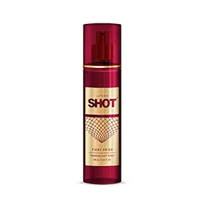 Layer'r Shot Fiery Pride Body Spray for Men -135ml | Long-Lasting & Skin-Friendly Premium Fragrance | Perfect For all occasions | For Men
