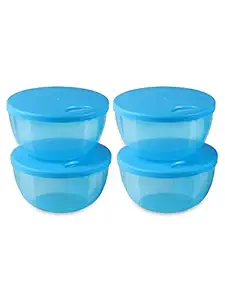 HOMETALES Multi-Purpose Container 1200ml,Light Blue (4U)