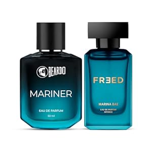 Beardo Mariner Perfume & Freed Marina Bae Perfume Edp Set Of 2 | Anniversary Gift For Couple