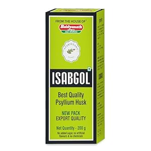 Baidyanath Ayurvedant Isabgol/Psyllium Husk Powder - 200 Gm | Fibre Supplement For Digestion