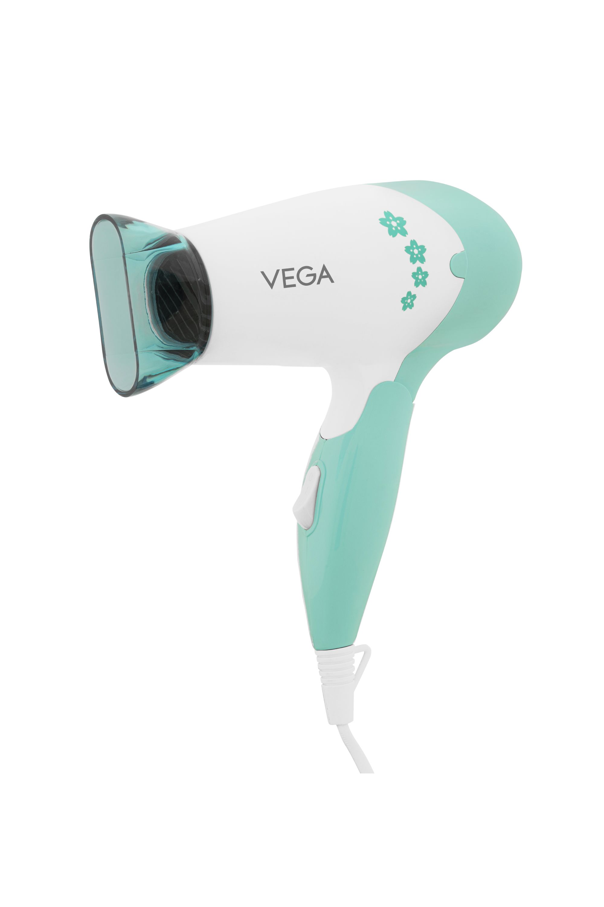 VHDH-20N Insta Glam Foldable 1000 Watts Hair Dryer - White & Blue