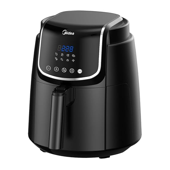 Midea 5L Air Fryer | Crisp Frying, Grill, Roast, Steam & Bake, 1500W