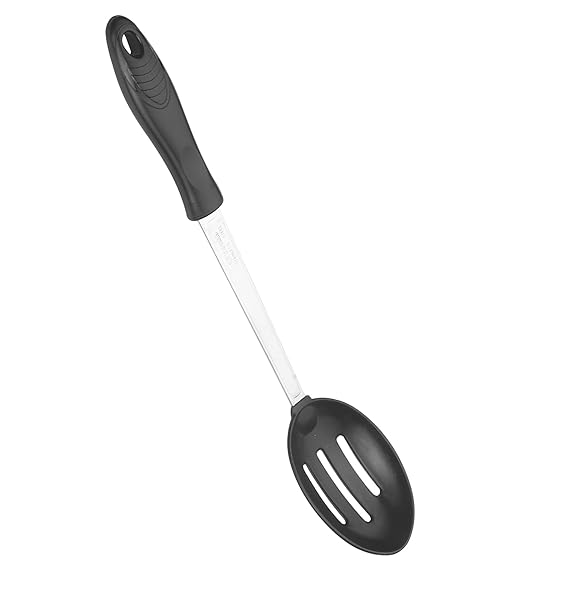 Crystal Slotted Basting Nylon Spoon, Multicolour