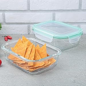 La Opala Cook Serve Store 100% Borosilicate Glass Storage Container