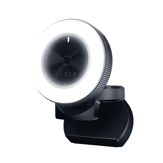 Razer Kiyo - Ring Light Equipped Broadcasting Camera White Light - RZ19-02320100-R3M1