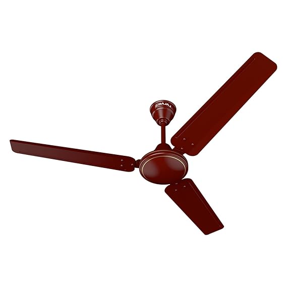 Bajaj Frore 1200 MM 1 Star BEE Rated Ceiling Fan | Brown