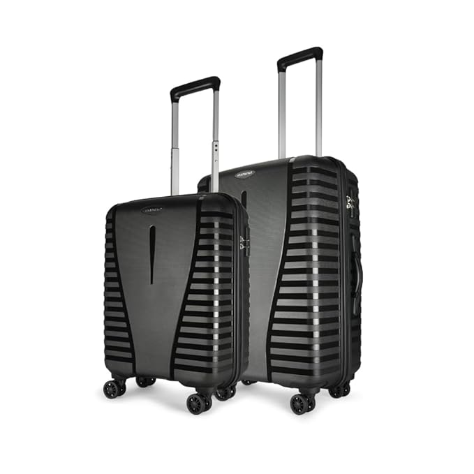 Aristocrat Polypropylene Air Pro Set of 2 Hard Luggage | Spinner Trolley Bag
