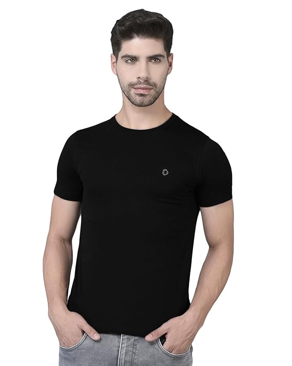 Dollar Super Combed Cotton Mens Solid T-Shirt