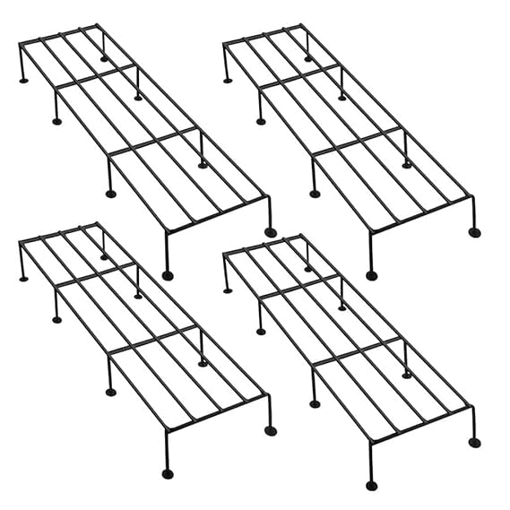 Black Plant Stands for Home, Outdoor, Balcony Decorations Metal Stands