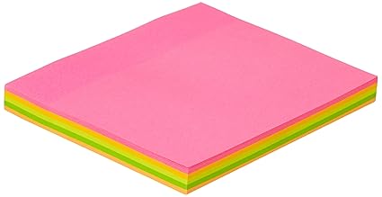Amazon Brand - Solimo Sticky Notes Pad, Pocket-Size, Wirobound (3 x 4 Notes, 200 Sheets)