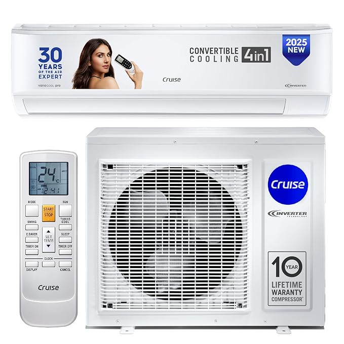 Cruise 1.5 Ton 3 Star Inverter Split AC