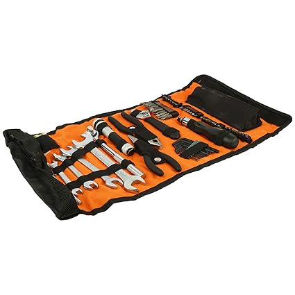 BLACK+DECKER A7144-XJ 71 Pc Automobile Maintenance Kit (Orange & Black)