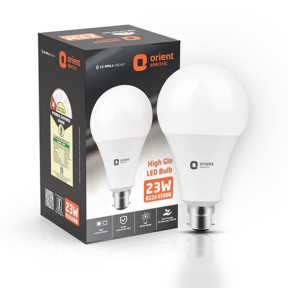 Orient Electric 23W LED Bulb for Home & Office | Cool Day White (6500K)