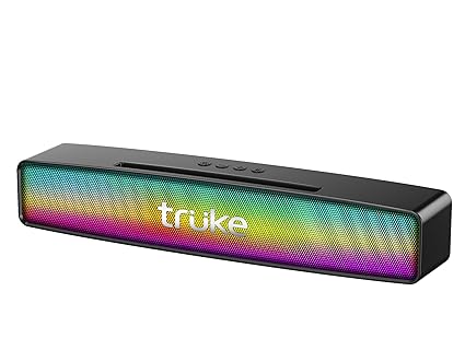 Truke Thunder Bar 16W Bluetooth Speaker with RGB LEDs for Home/Outdoor/Travel