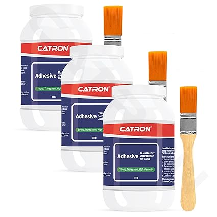 Waterproof 3 Crack Seal Agent Roof Water Leakage Solution 900g,Transparent Waterproof Glue with Brush