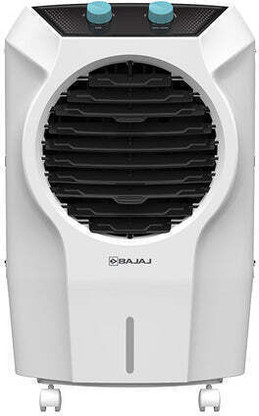 BAJAJ 42 L Room/Personal Air Cooler (White, Shield Series Glanza 42L Personal Air Cooler)