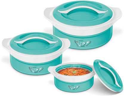 MILTON Zenith Jr Gift Set Pack of 3 Thermoware Casserole Set (0.5 L, 1 L, 1.5 L)