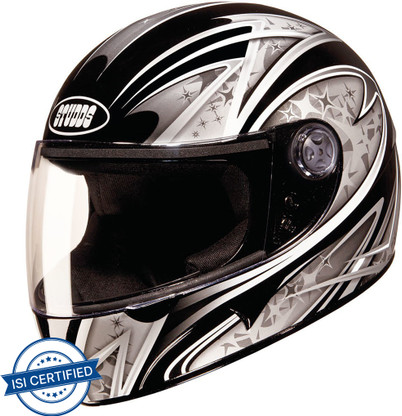 STUDDS CHROME D2 FULL FACE Motorbike Helmet (Black)