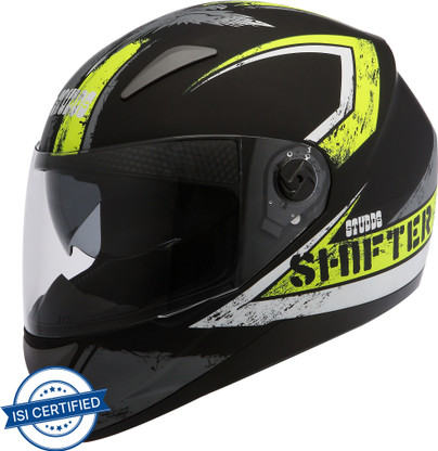 STUDDS SHIFTER D1 FULL FACE N3 - XL Motorbike Helmet (Matt Black)