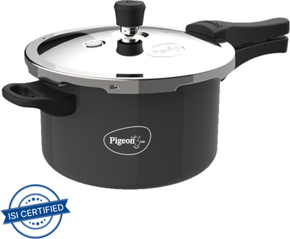 Pigeon by Stovekraft Limited Special Plus and 5 L Outer Lid Induction Bottom Pressure Cooker (Aluminium)