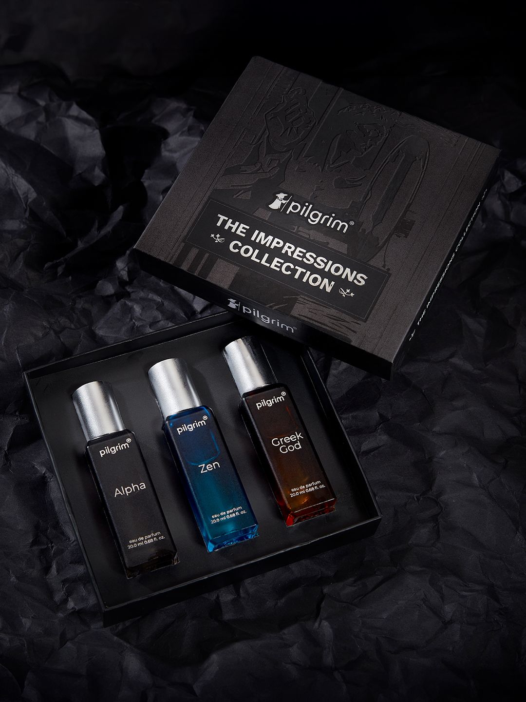 The Impressions Collection 3In1 Premium Long Lasting Luxury Fragrance EDP Gift Box