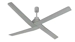 Havells Amaya 1400Mm Energy Saving With Remote Control 5 Stars Decorative Bldc Ceiling Fan (Silver Ash)