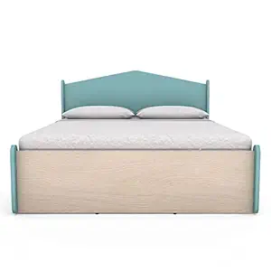 Smartsters Reversible Flip Mattress for Kids |White Chocolate | Rectangle | Queen Bed Size 6