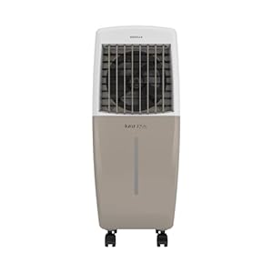 Havells Kalt Pro 17 L Personal Air Cooler for Room|With Fan & 3 Side Bacteria Shield Honeycomb Pads|Aerodynamically Designed Blades|Sleek & stunning design |Front Wheel with Brakes|Inverter Compatible