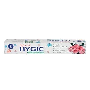 Softouch Hygie Multipurpose Food Wrapping Paper 9 Meter | Keeps Food Fresh