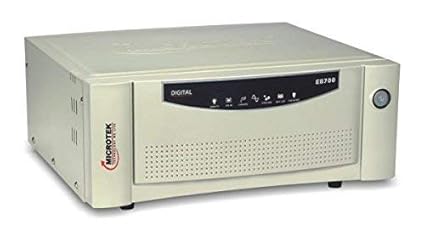 Microtek Super Power 700 Advanced Digital 600VA/12V Inverter, Support 1 Battery