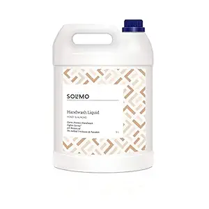 Amazon Brand Solimo: Natural Handwash with Honey & Almond | 5L