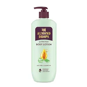 Bajaj Almond Drops Ultralight Summer Body Lotion for Women and Men | Refreshing Hydration