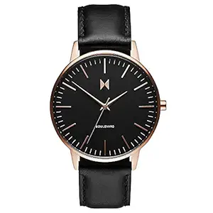 MVMT Boulevard Analog Black Dial Women's Watch-D-MB01-RGBL