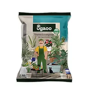 Ugaoo Organic Vermicompost Fertilizer Manure For Plants - 5 Kg