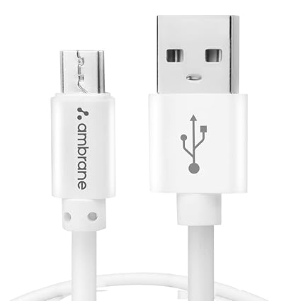 Ambrane 2.4A Fast Charging Output USB Cable with Micro to USB