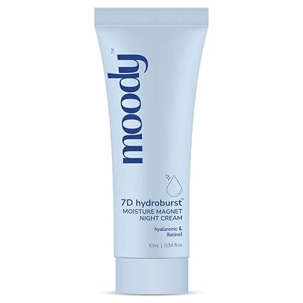Moody 7D Hydro Burst Moisture Magnet Night Cream with Hyaluronic Acid