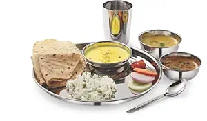 Neelam Stainless Steel 22 Gauge, Ideal Gifting Dinner Set for Special Occasions
