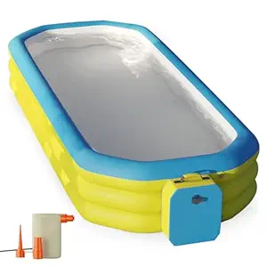 Lifelong 7FT Inflatable & Foldable Swimming Pool for Family